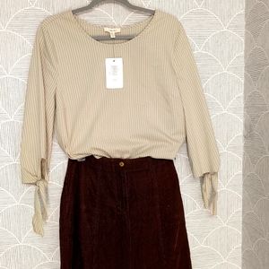 Como Blu minimalist Blouse